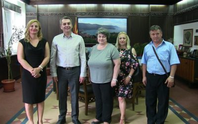 Întâlnire de lucru la Primăria Ohrid