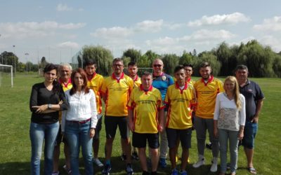Echipa de fotbal a AMR la Cupa Diversității