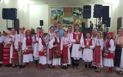 Ansamblul „Perlele Ohridului” pe scena de la Ostroveni