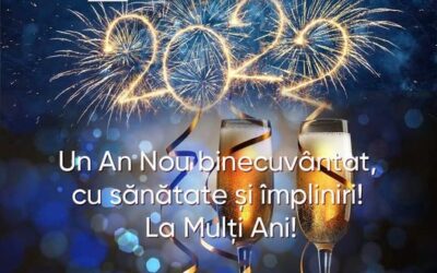 La mulți ani! Să aveți un an nou mai liniștit, mai bun, mai fericit! Sănătate tuturor!